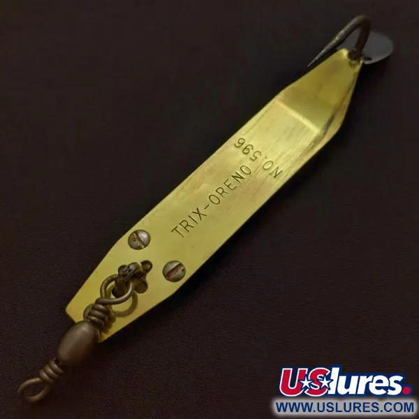 South Bend Trix-Oreno 596, gold, 21, блесна коливалка (колебалка) #24395