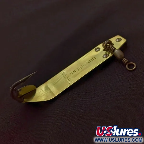 South Bend Trix-Oreno 596, gold, 21, блесна коливалка (колебалка) #24395