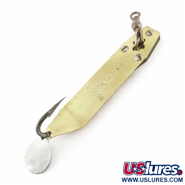 South Bend Trix-Oreno 596, gold, 21, блесна коливалка (колебалка) #24395