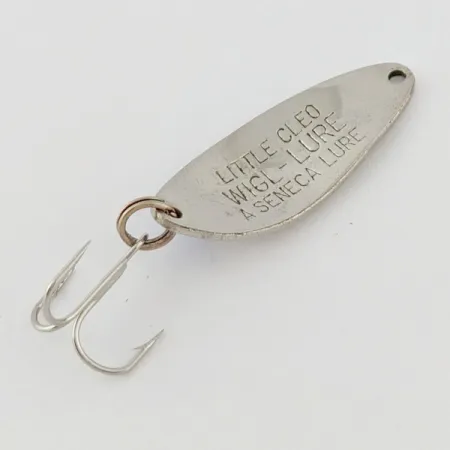 Seneca Little Cleo, нікель/помаранчевий/білий, 7, блесна коливалка (колебалка) #24402