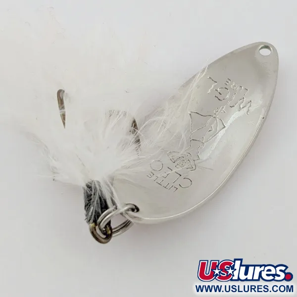 Seneca Little Cleo (Hula Girl), нікель/червоний, 14, блесна коливалка (колебалка) #24403