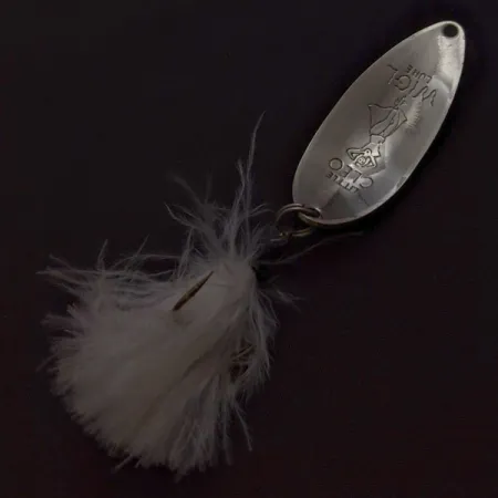 Seneca Little Cleo (Hula Girl), нікель/червоний, 14, блесна коливалка (колебалка) #24403