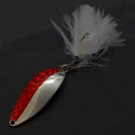 Seneca Little Cleo (Hula Girl), нікель/червоний, 14, блесна коливалка (колебалка) #24403