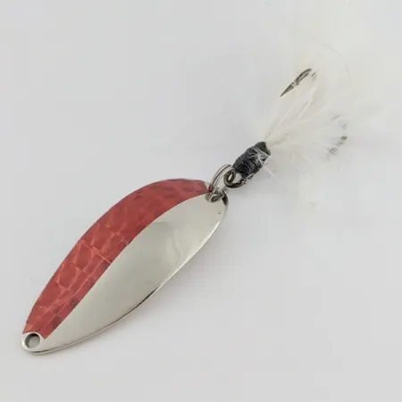 Seneca Little Cleo (Hula Girl), нікель/червоний, 14, блесна коливалка (колебалка) #24403