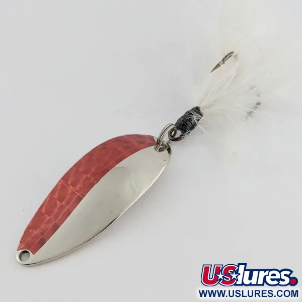 Seneca Little Cleo (Hula Girl), нікель/червоний, 14, блесна коливалка (колебалка) #24403