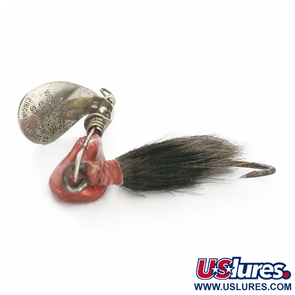 Max Weesners Casting Spinner, нікель/латунь, 14, блешня оберталка (вертушка) #24422