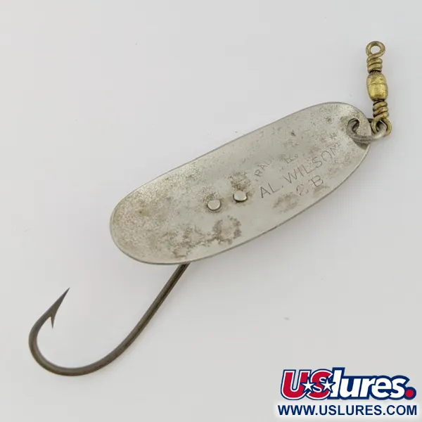 Other Al Wilson Wilson's Fluted Wobbler, нікель, 4, блесна коливалка (колебалка) #24423