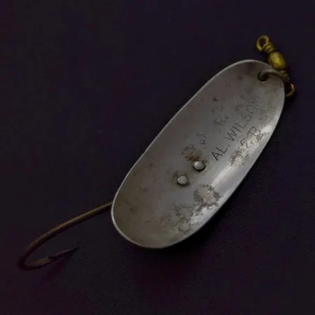 Other Al Wilson Wilson's Fluted Wobbler, нікель, 4, блесна коливалка (колебалка) #24423