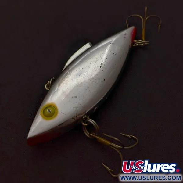 Bill Lewis Rat-L-Trap, RT 25 Chrome Black Back, 14, воблер #24428