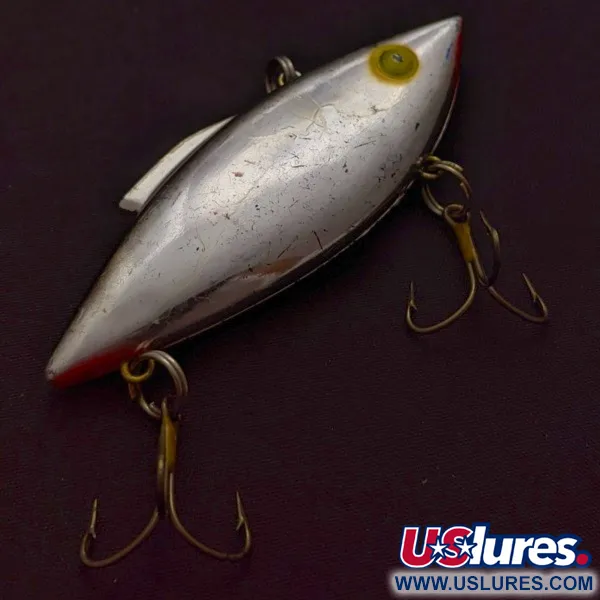 Bill Lewis Rat-L-Trap, RT 25 Chrome Black Back, 14, воблер #24428