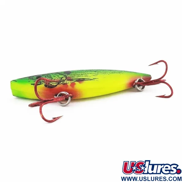 Bill Lewis Rat-L-Trap, 373 chartreuse bleeding, 21, воблер #24433
