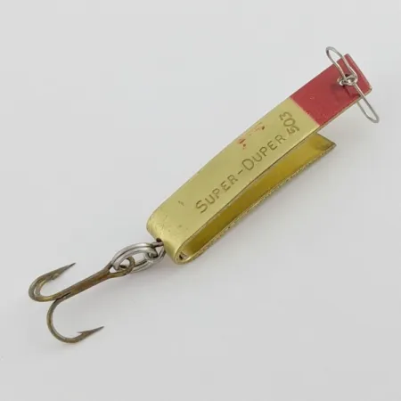 Luhr Jensen Super-Duper 503 Блешня, Gold Red, U-подібна, #24435