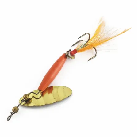 Worth #301 Вертушка, Червоний Чорний Золотий, Трійник з пір'ям, #24436