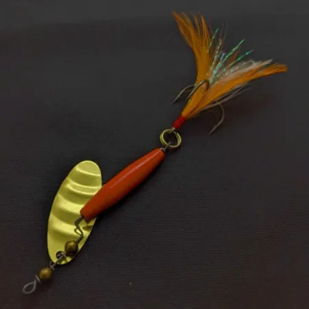 Worth #301 Вертушка, Червоний Чорний Золотий, Трійник з пір'ям, #24436