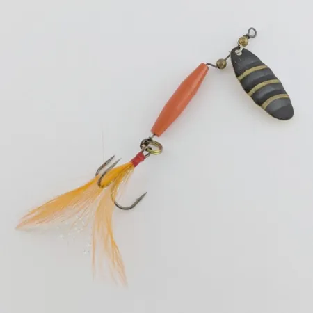 Worth #301 Вертушка, Червоний Чорний Золотий, Трійник з пір'ям, #24436