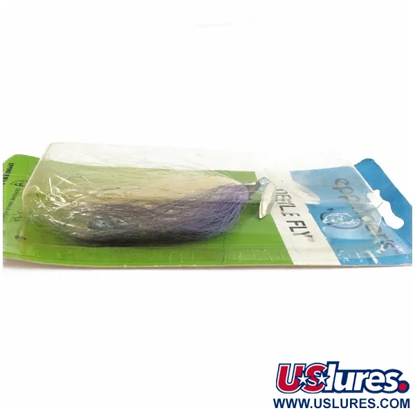 Eppinger Devle Fly оснастка, Нікель Білий Фіолет, Bucktail, #24438