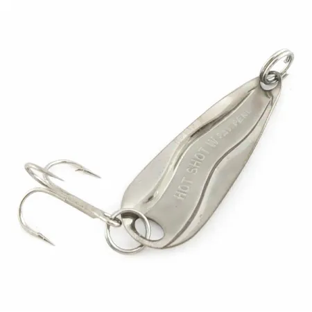 Luhr Jensen Hot Shot W Коливальна Блешня, Нікель, 1.3г, Хвилі, #24441