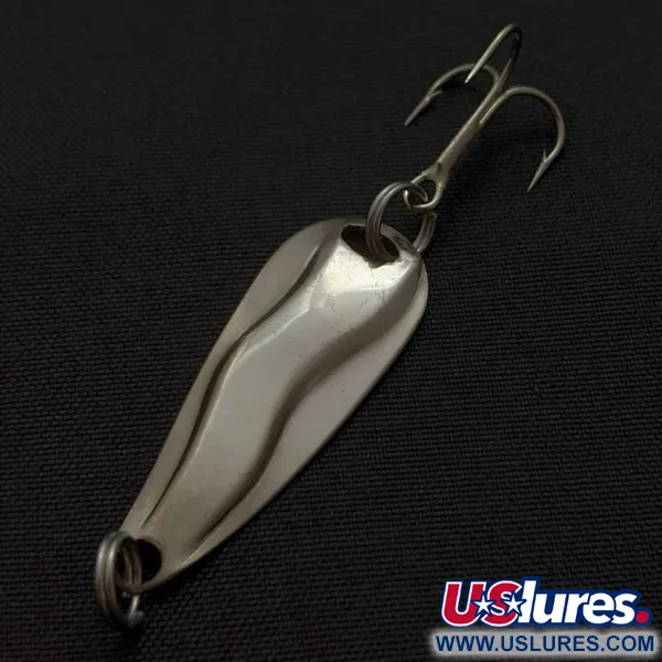 Luhr Jensen Hot Shot W Коливальна Блешня, Нікель, 1.3г, Хвилі, #24441