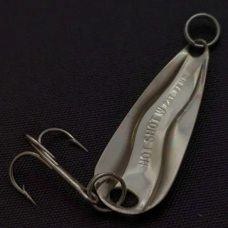 Luhr Jensen Hot Shot W Коливальна Блешня, Нікель, 1.3г, Хвилі, #24441