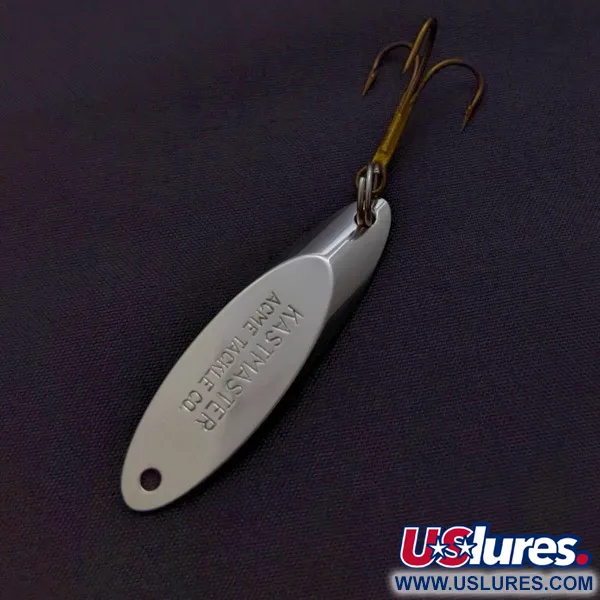 Блешня Acme Kastmaster, нікель, 1/4 oz (7 г), зрізані краї, #24449
