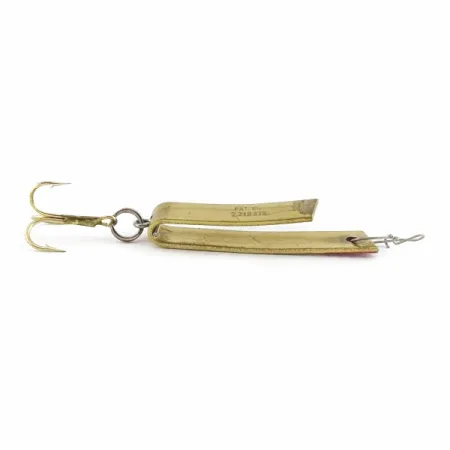Luhr Jensen Super-Duper 503 Блешня, Gold/Red, 4.3г, U-подібна, #24454