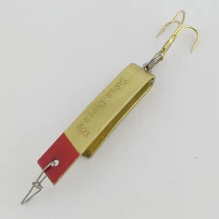 Luhr Jensen Super-Duper 503 Блешня, Gold/Red, 4.3г, U-подібна, #24454