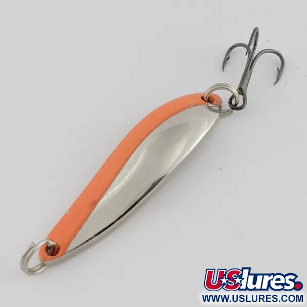 Acme Fiord Spoon Коливна блешня, Нікель, Помаранчева, 7 г, #24458