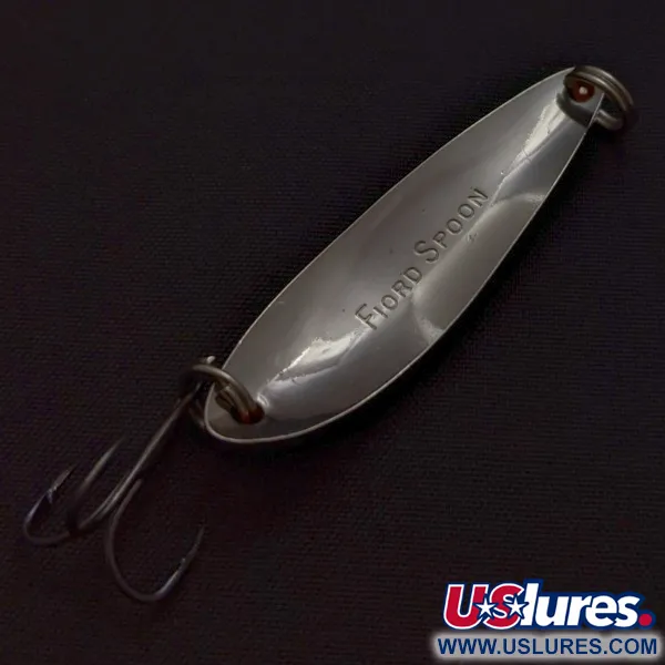 Acme Fiord Spoon Коливна блешня, Нікель, Помаранчева, 7 г, #24458