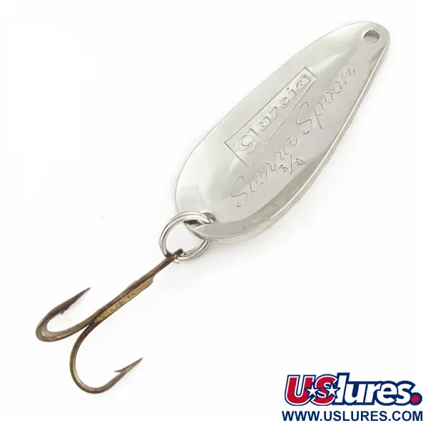 Abu Garcia Sierra Spoon Коливальна блешня, Silver, 11г, луска, #24459