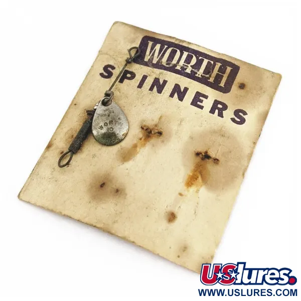 Worth Spinner #0 Вертушка, Нікель, 0.5 г, Штампована пелюстка, #24488