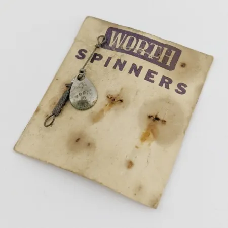 Worth Spinner #0 Вертушка, Нікель, 0.5 г, Штампована пелюстка, #24488