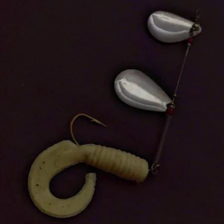 Worth Double Blade Spinner, Nickel, 5 г, твістер, #24502