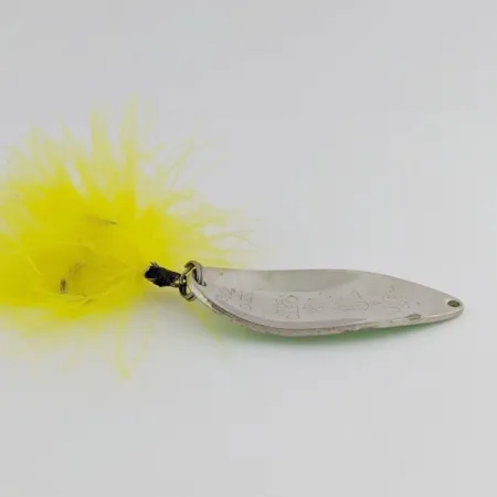 Seneca Little Cleo Hula Girl Вагальна блешня, Нікель/Зелений, 21г, #24504