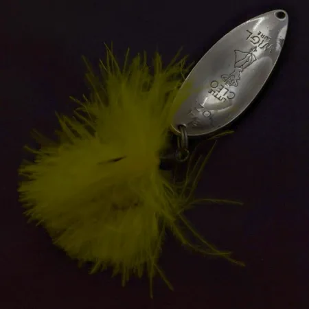 Seneca Little Cleo Hula Girl Вагальна блешня, Нікель/Зелений, 21г, #24504