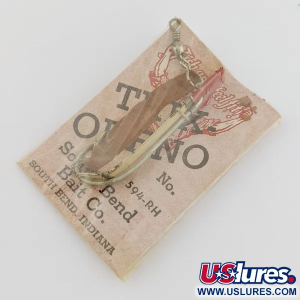 South Bend Trix-Oreno 594 Нахлистова приманка, Срібло/Червоний, 2 г, #24506