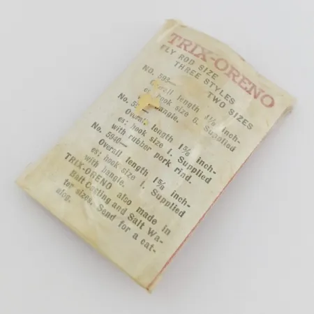 South Bend Trix-Oreno 594 Нахлистова приманка, Срібло/Червоний, 2 г, #24506