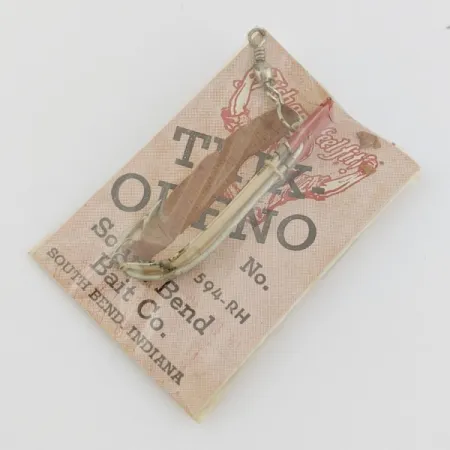 South Bend Trix-Oreno 594 Нахлистова приманка, Срібло/Червоний, 2 г, #24506