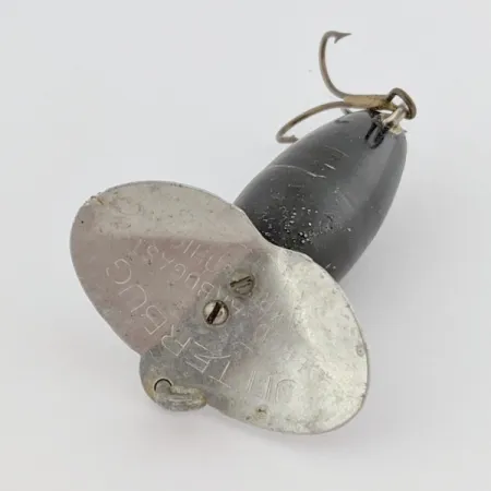 Arbogast Jitterbug Поверхневий воблер, Чорний, 4 г, Металева лопать, #24507