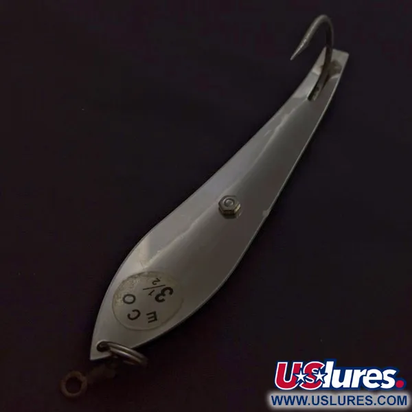 Pro King Weedless King Spoon, Нікель/Голограма, 34 г, незачіпляйка, #24508