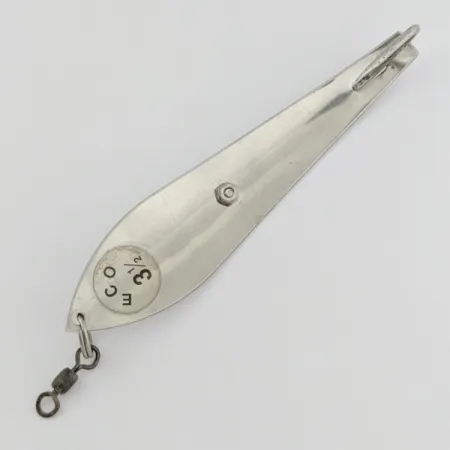 Pro King Weedless King Spoon, Нікель/Голограма, 34 г, незачіпляйка, #24508