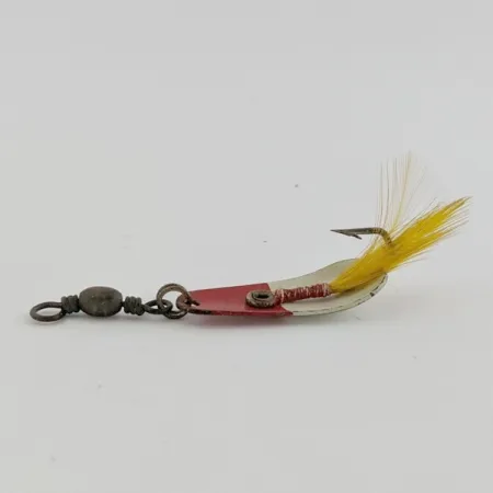 Rex Spoon Weezel блешня, червоно-біла, 1,7 г, пір'я, #24517