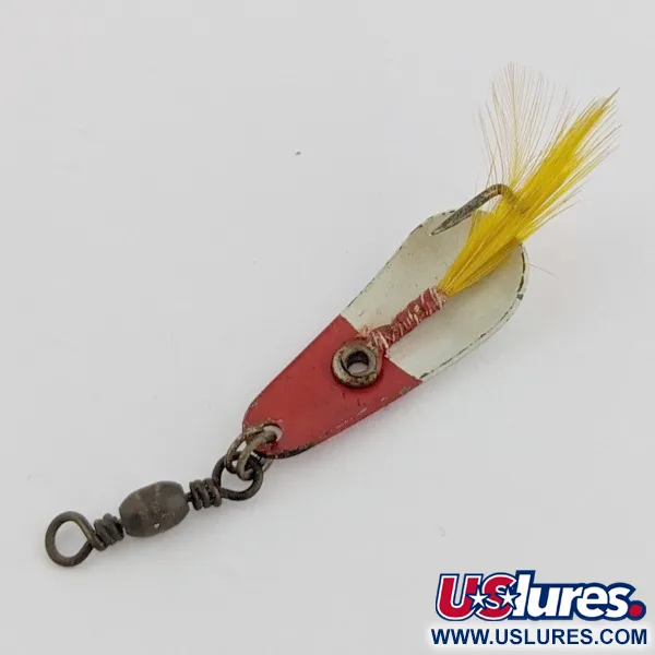 Rex Spoon Weezel блешня, червоно-біла, 1,7 г, пір'я, #24517