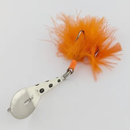 Glen Evans Gad-About Коливна блешня, сріблясто-біло-помаранчевий, 7 г, #24519