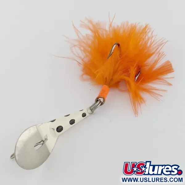 Glen Evans Gad-About Блешня, Сріблясто-біла, 7 г, Пір'я, #24519