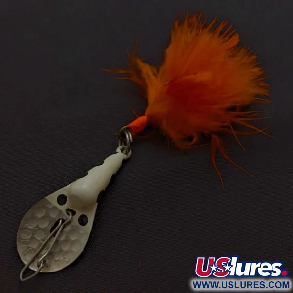 Glen Evans Gad-About Блешня, Сріблясто-біла, 7 г, Пір'я, #24519