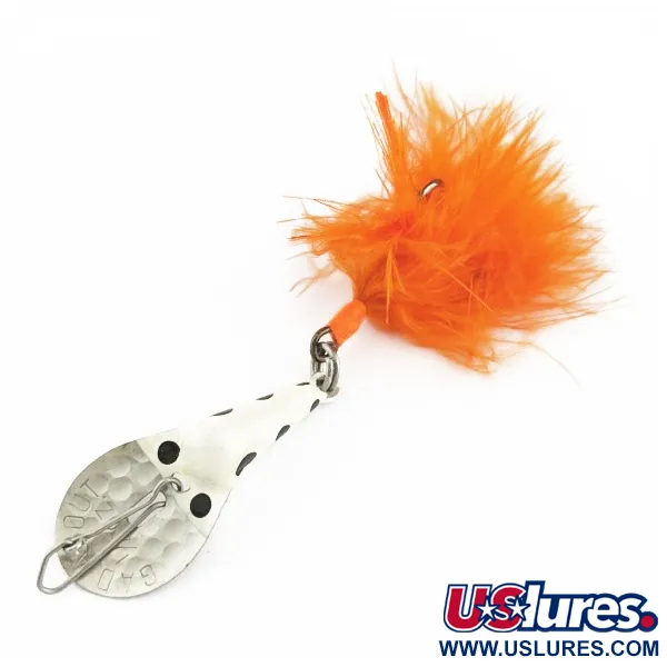 Glen Evans Gad-About Блешня, Сріблясто-біла, 7 г, Пір'я, #24519