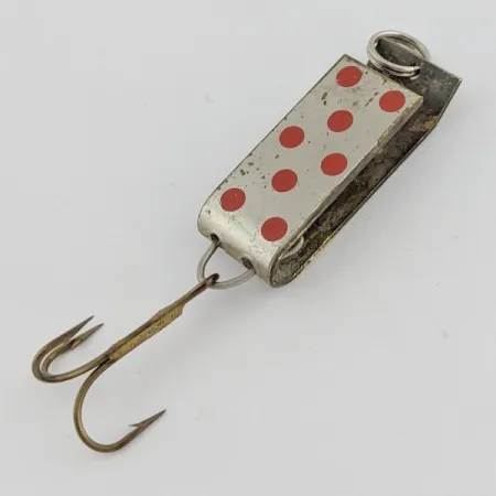 Jake's Lures Lil Jake Блешня, Нікель/Червоний, 9 г, Вигнутий Корпус, #24520