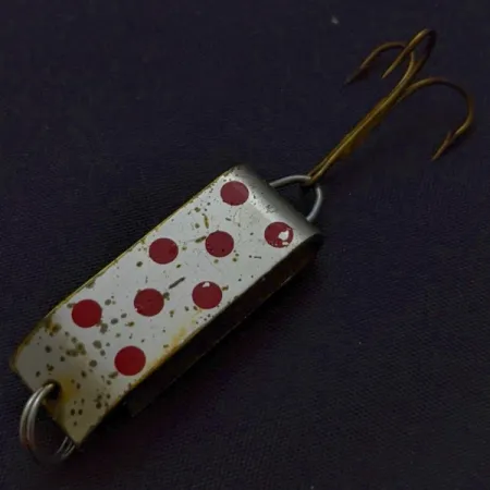 Jake's Lures Lil Jake Блешня, Нікель/Червоний, 9 г, Вигнутий Корпус, #24520