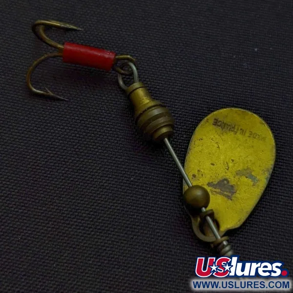 Veltic Spinner 1, Латунь, 2 г, Червоний кембрик, #24523