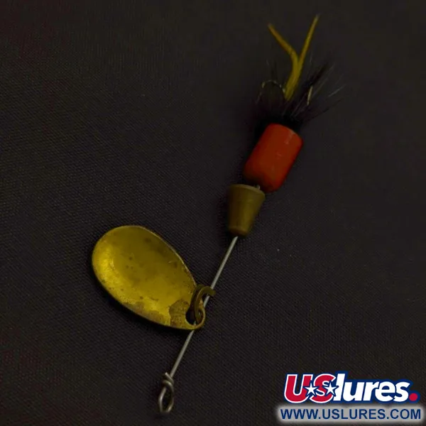 Colonel Spinner Germany Вертушка, Латунь, 4г, Трійник з опушкою, #24524